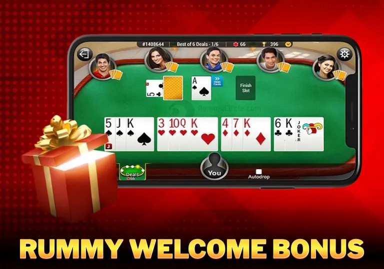rummy welcome bonus