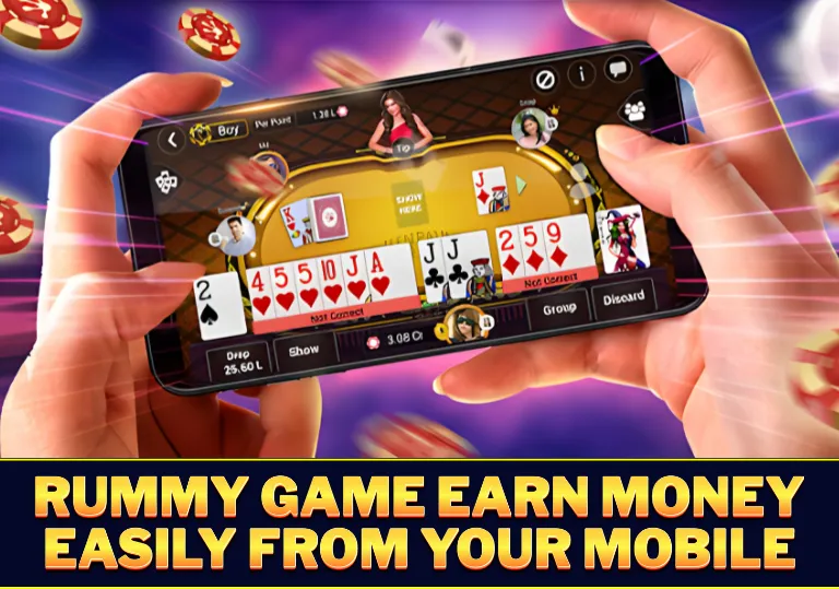 rummy game earn money