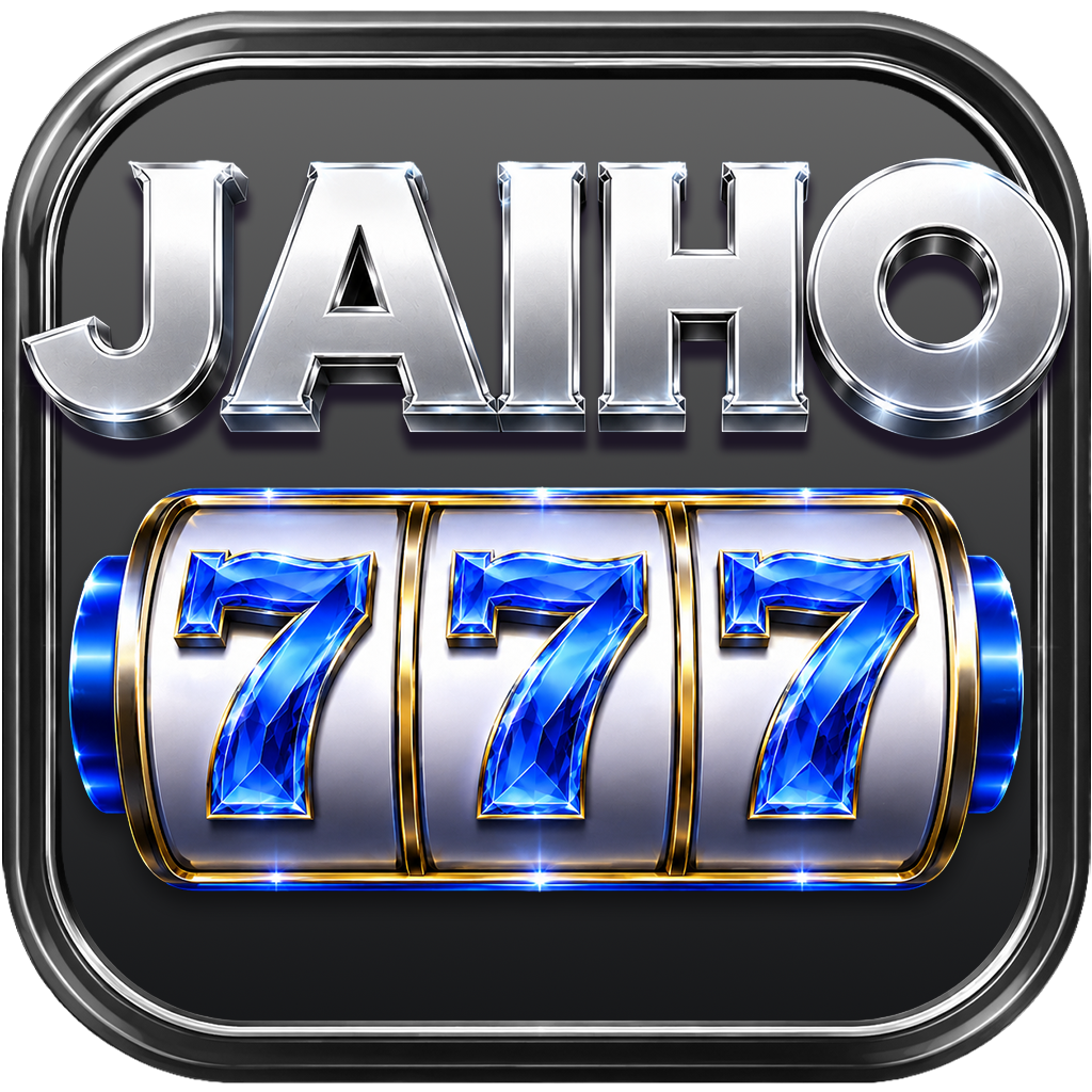 Jaiho 777 logo with blue slot reels